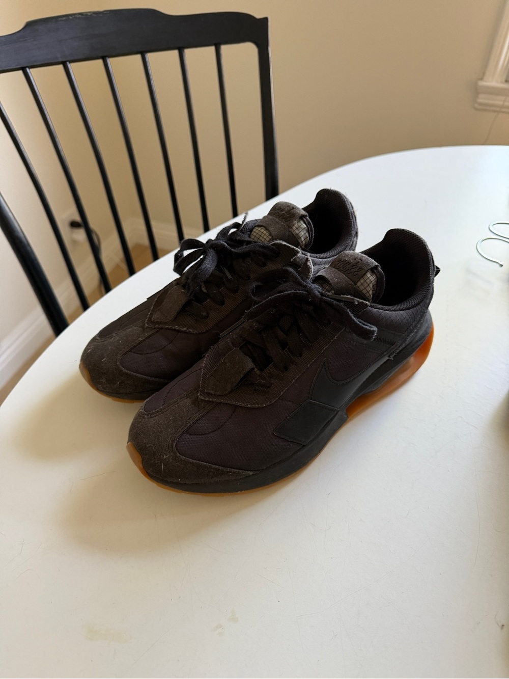 Nike Air Max Pre-Day Sneakers — Black/Gum - Picture 4 of 5